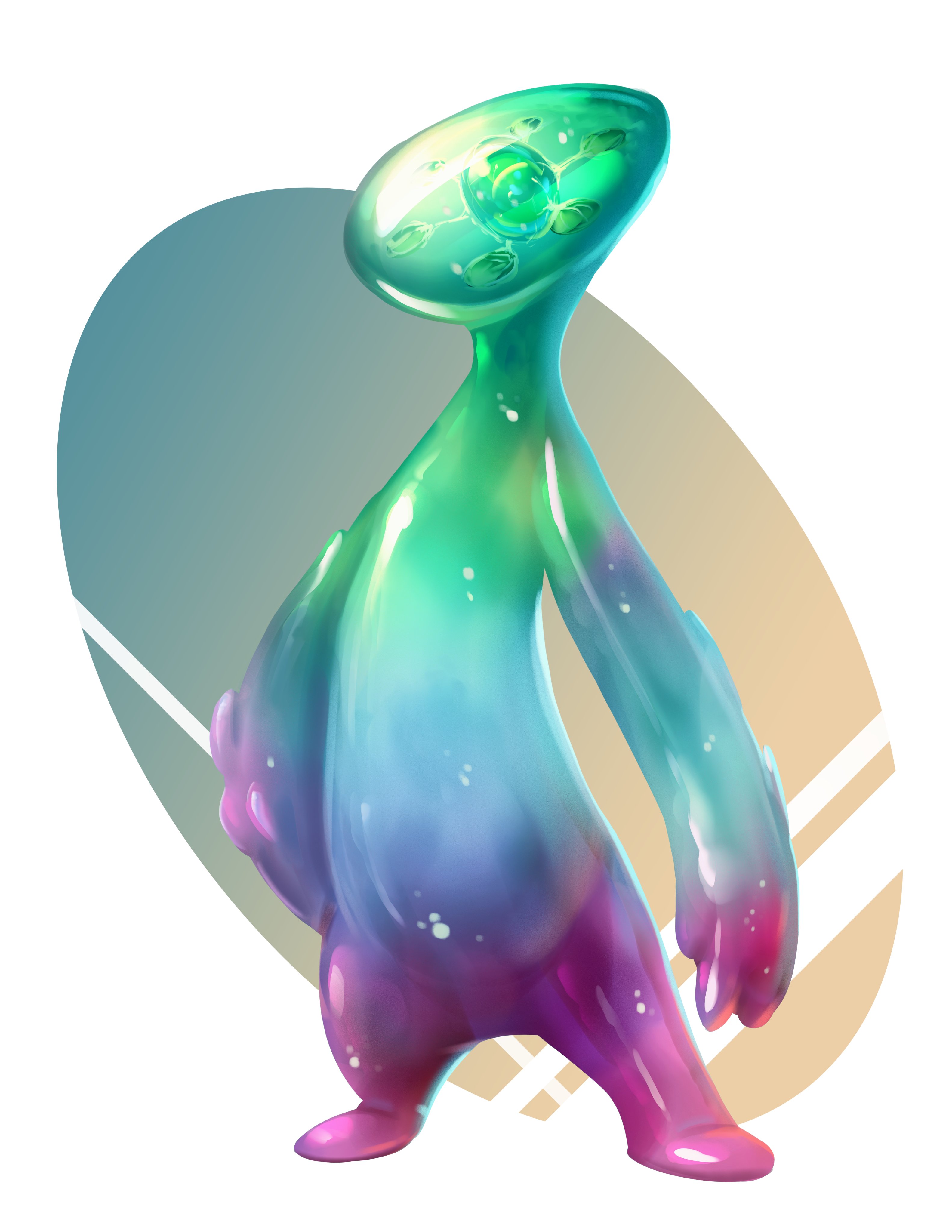 Mage Hand Press @ Home 😴 on Twitter: &quot;@sycolution @ToddKenreck  @Wizards_DnD Amoeboids are intelligent, vaguely humanoid-shaped,  translucent oozes that can mimic the form of any creature they touch. They  are from our
