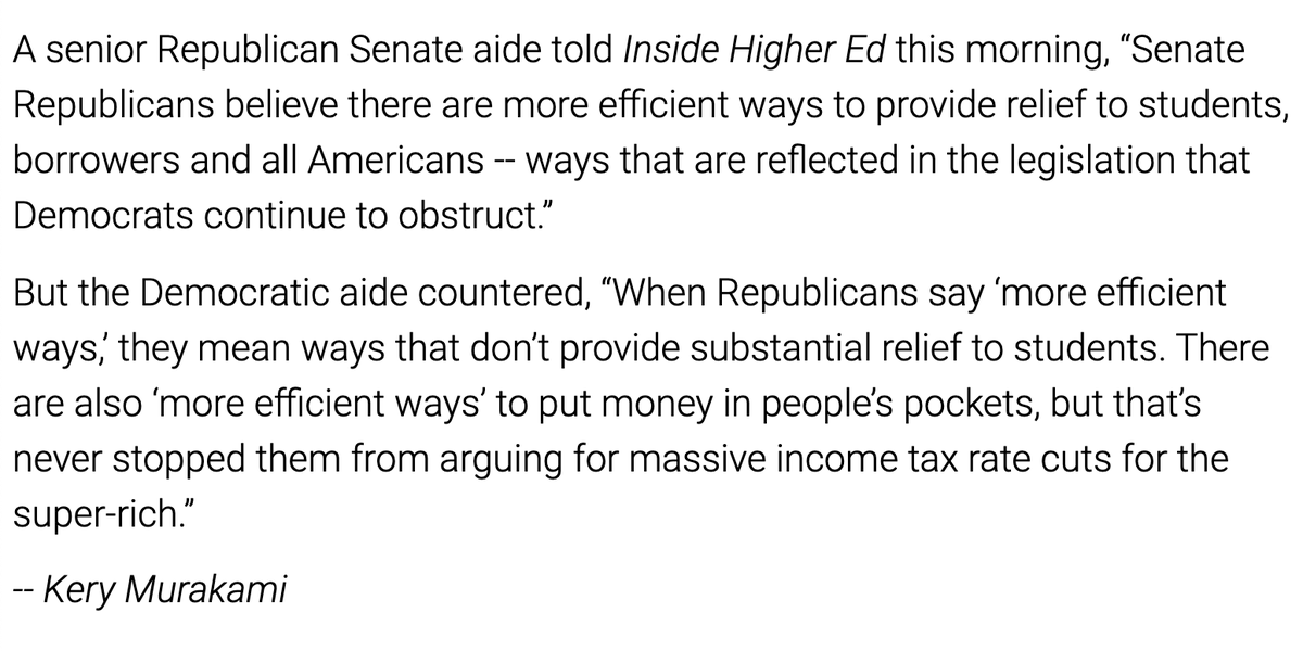 Screenshot of Inside Higher Ed article. The text of the article is linked in the original tweet.