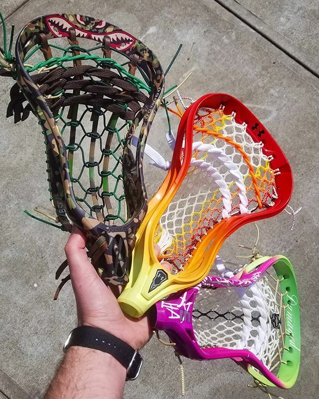 Make it your own! See our newest YouTube video for dye inspiration. Also we are offering 20% off all Powder and Stringing supplies to brighten these dark days. Get the discount by using code "staysafe" on ThroneLacrosse.com. ift.tt/3bmjcBa