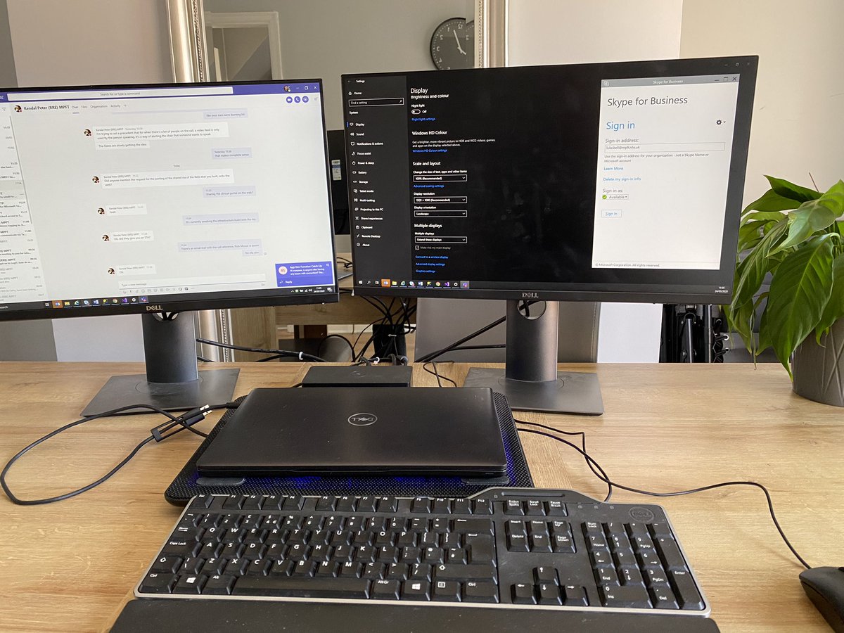 Luke_S_Bell's tweet photo. The network was very slow today so my team member volunteered to go into mellor to support us remotely. Kudos @Luke_C_Williams. 

I have a fantastic team and everyone is working hard to mobilise our staff @KingJamesHarper @mikesbarrett1 @MylesAckleyyy @David13A_ I owe you a 🍺 https://t.co/dQTa6cdqWx