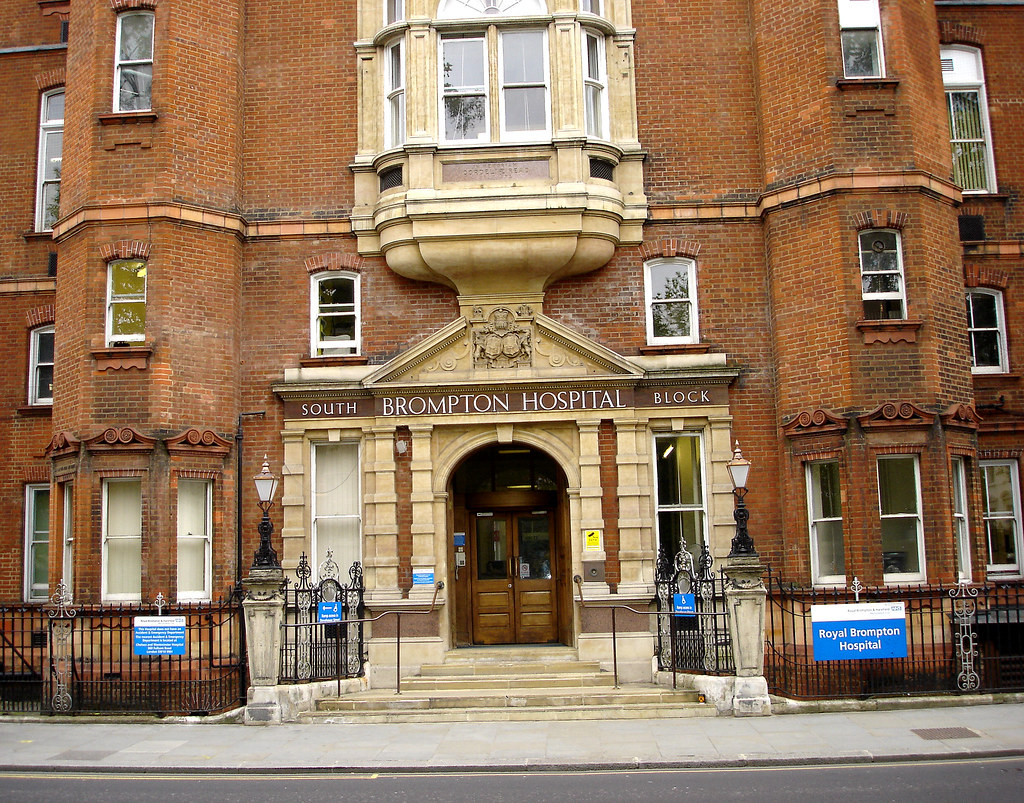 12/n Brompton Hospital, London, born 1882, designed by Thomas Henry Wyatt & Matthew Wyatt.