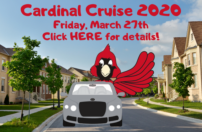 MrsPealo's tweet photo. It's happening! #CardinalCruise2020 #CardinalLOVE @CarrolltonES
https://t.co/uHXh0oH8p1 https://t.co/zhLs6qmg7X