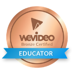StrawBearieJett's tweet photo. Just became a
@WeVideo
Bronze Certified Educator! This is the first of many steps I'm taking to bring #creativity and #voice to #education Clapper board #WhatsYourStory #WeVideoEveryday #MFMSrocks https://t.co/1CA1poSnxc