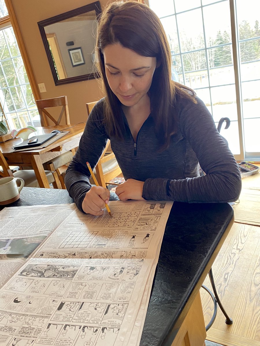 PrincipalWJ's tweet photo. Even when I’m not at school, quiet time is part of my family’s routine. My stepsister Kailey likes to do puzzles, my stepmom Kim likes to read, I like to do Sudoku, and my dad likes to nap. What does your family do for quiet time? #commUNITY #responsivehome https://t.co/BeOP2Djwkg