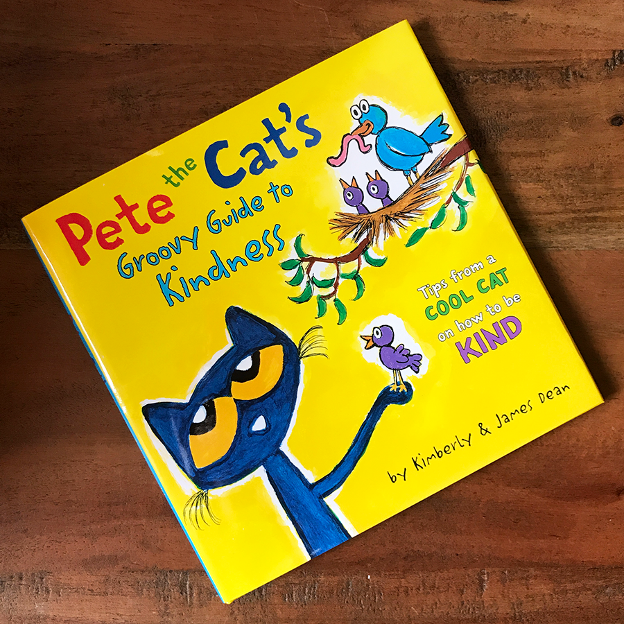 The world could use a little more kindness. ✨ Pre-order your copy of Pete the Cat's Groovy Guide to Kindness, available 3/31! ✨ ow.ly/GwaO50yRDeJ 📚 #positivevibesonly #cooltobekind #petethecat