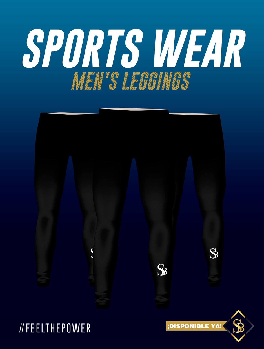Men’s Leggings #OrderNow #FeelThePowerSB #orderyours #designyours #wearit