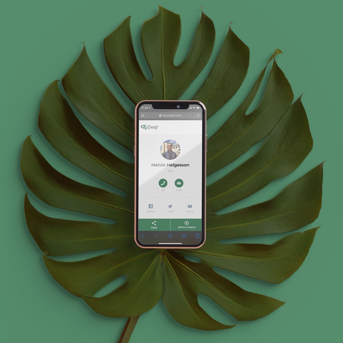 iZwopCard's tweet photo. It’s smart. It’s digital. Don’t stop selling. Try the new digital business card in your smartphone 14-days for Free: https://t.co/dRW6splRwt https://t.co/XP0CggffEK