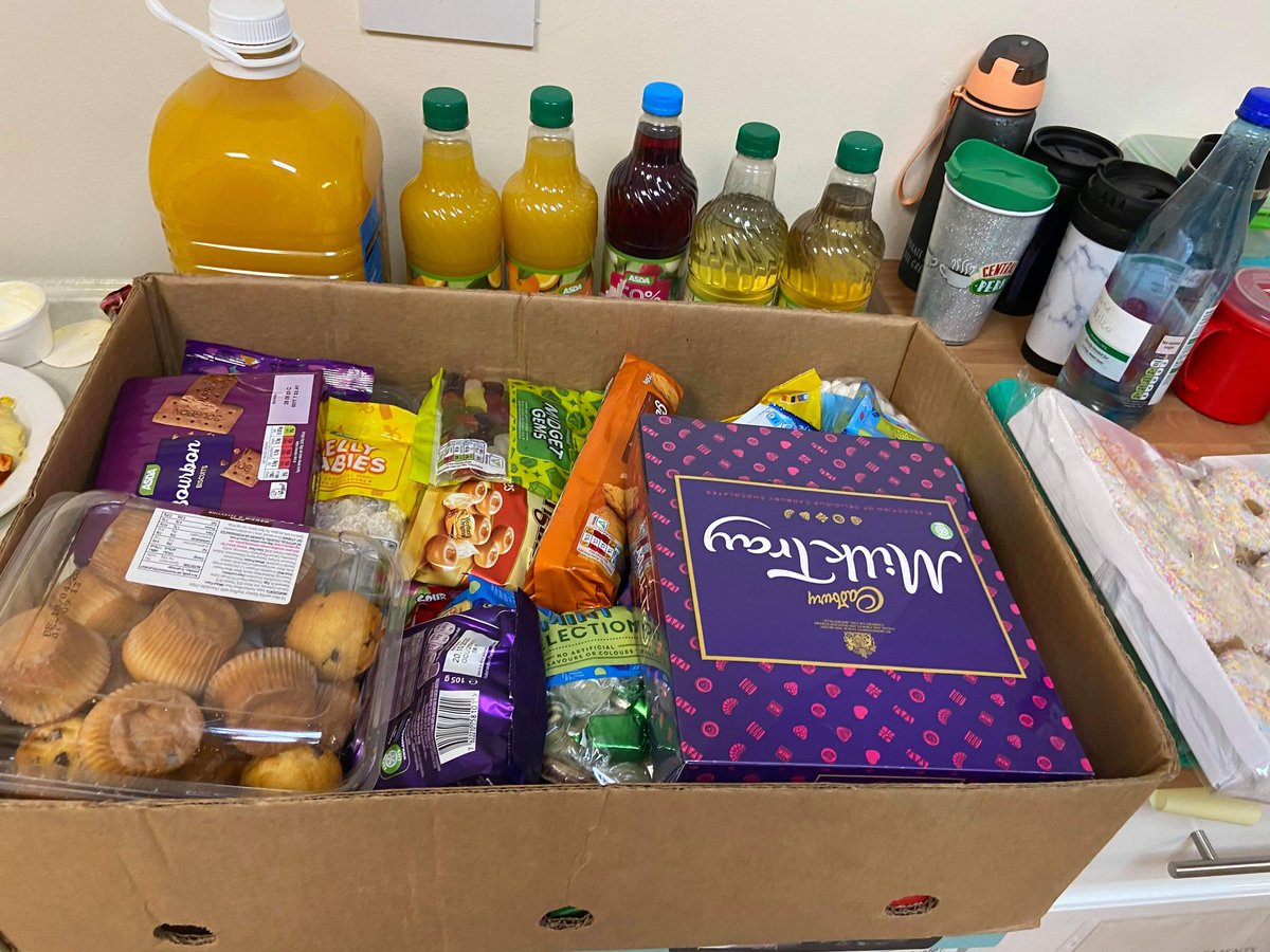 On behalf of the NHS staff at Chorley hospital thank you to Home Serve for there kind donations for staff and toiletries for patients