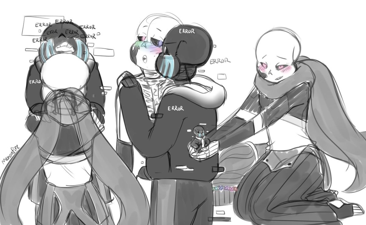 MenouFire's tweet photo. A sketch page!
#errorink #sanscest #bittyerror https://t.co/ThX6Pwldkm