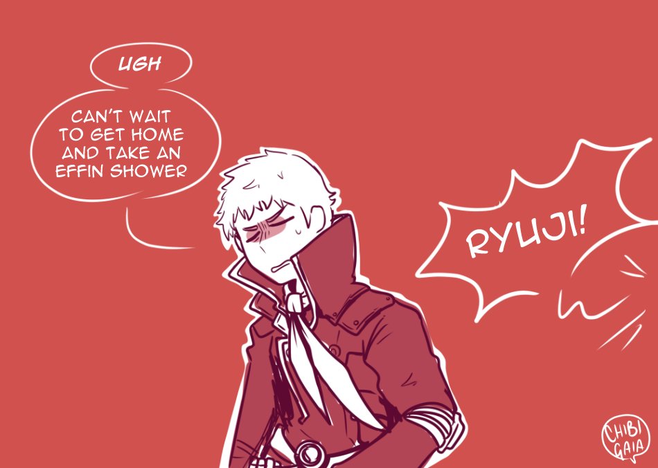 chibigacchan's tweet photo. Something something quick for kiss ryuji day!! (1/3) https://t.co/EJ1JBjqCTe