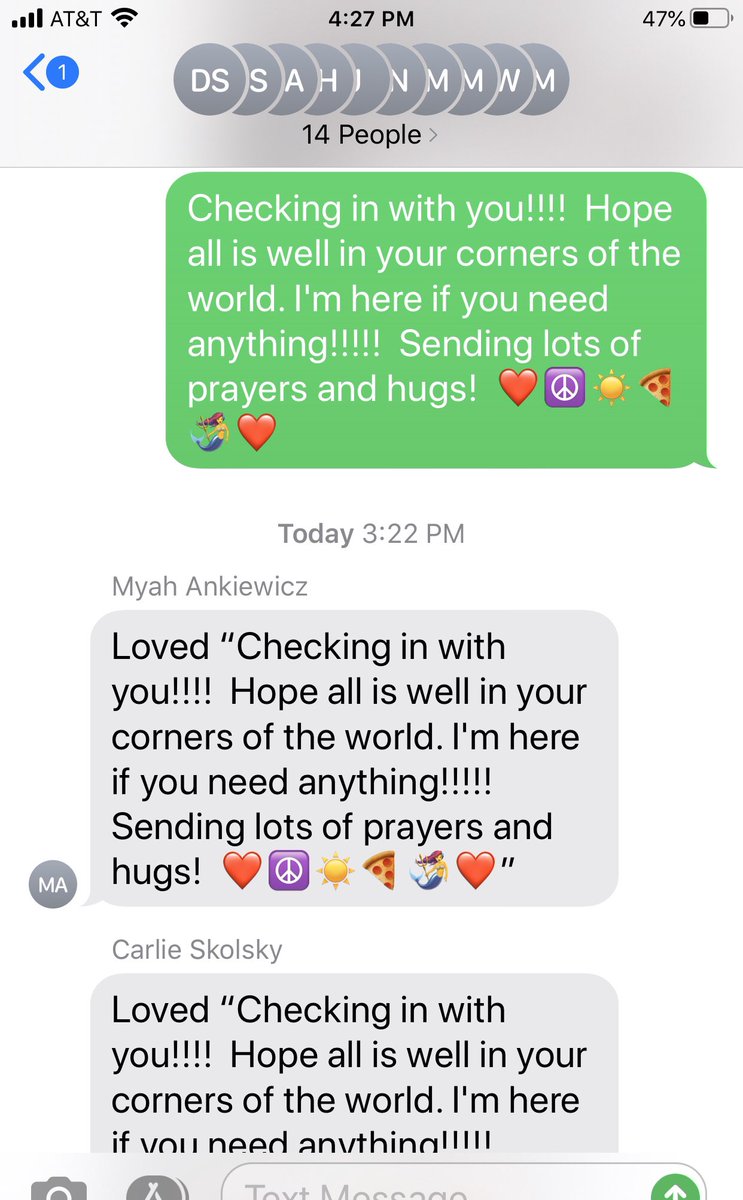 cfhsann88's tweet photo. Group chat with my Teacher Cadets #HangInThere #cfhselearning #cfpantherlife https://t.co/gO95MmOc6N