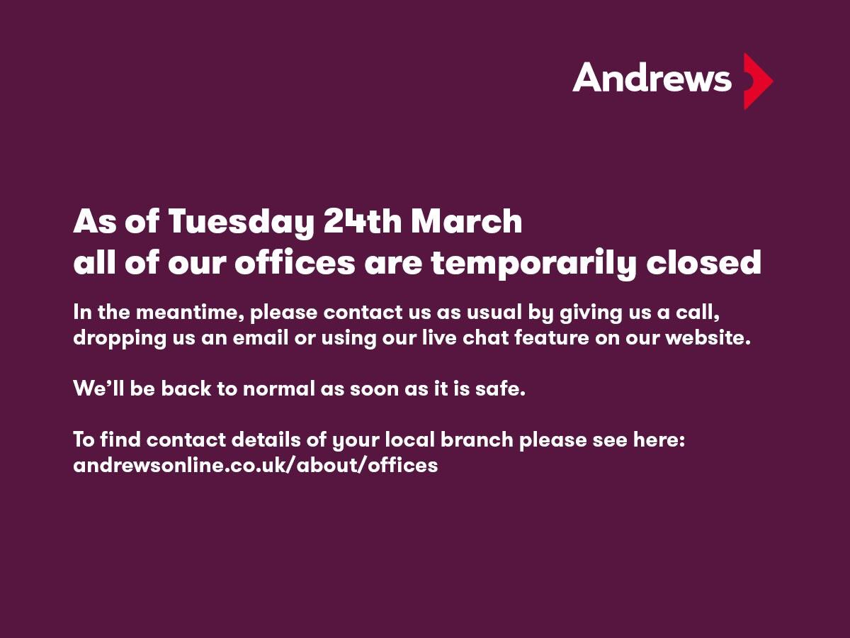 We might have our offices closed during this #CoronavirusLockdown but we are still very much here via email and on the phone for #everythingproperty.
Willing everyone to stay safe during these strange times #StayAtHomeSaveLives
