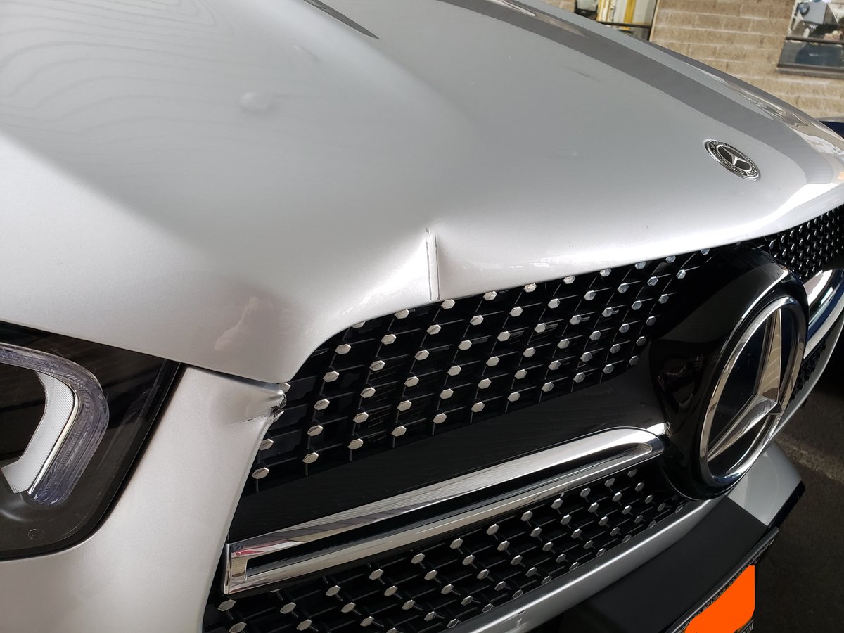 NorthStateCus's tweet photo. 2020 GLE350 AMG package restored back to pre-loss condition!! #Mercedes #Benz #GLE350 #amg #before #after #northstatecustom #northstateautobahn #authorized #collision #professionals #est1970 https://t.co/fZZtsc3KU7