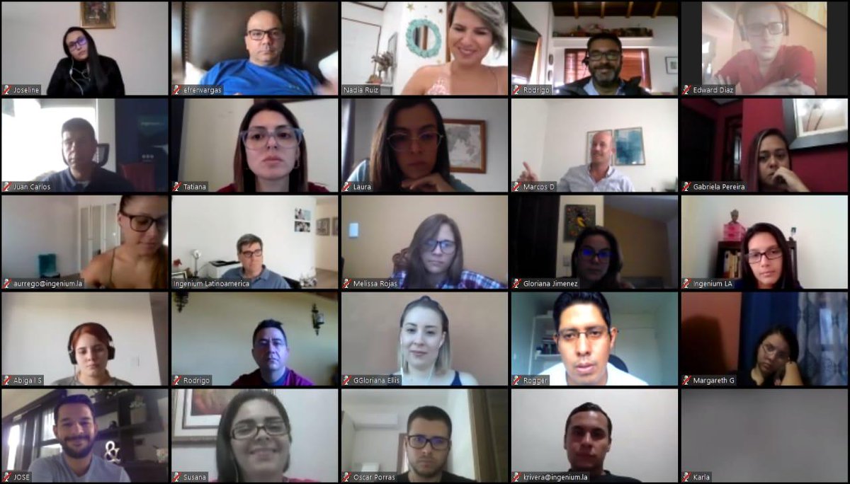 IngeniumLA's tweet image. Este es un momento para adaptarnos no para detenernos...
Nuestros proyectos continúan avanzando

#SomosIngenium
#TrabajamosdesdeCasa