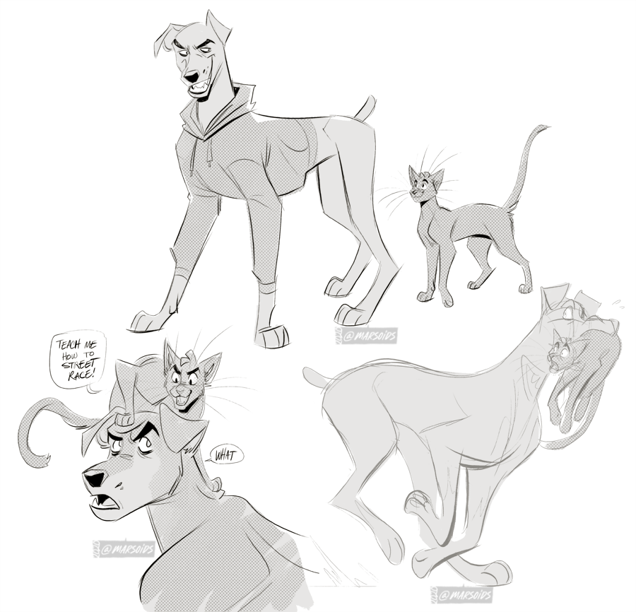 they rly arent ocs until youve drawn them as dogs or cats at least once 