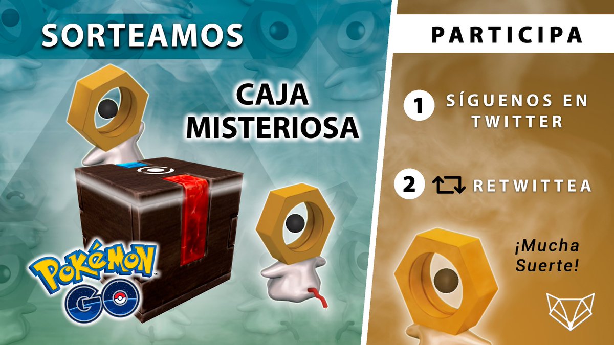NeludiaOficial's tweet photo. Para celebrar nuestra nueva cuenta de Twitter, sortearemos esta noche 5 cajas de #Meltan en Twitch.

Para participar:

1⃣ Síguenos en twitter:
@NeludiaOficial @LioVlogs @Clau_Vlogs 

2⃣ Retwittea

¡Mucha suerte a todos! 🍀

#PokemonGO https://t.co/DphTrLxANX