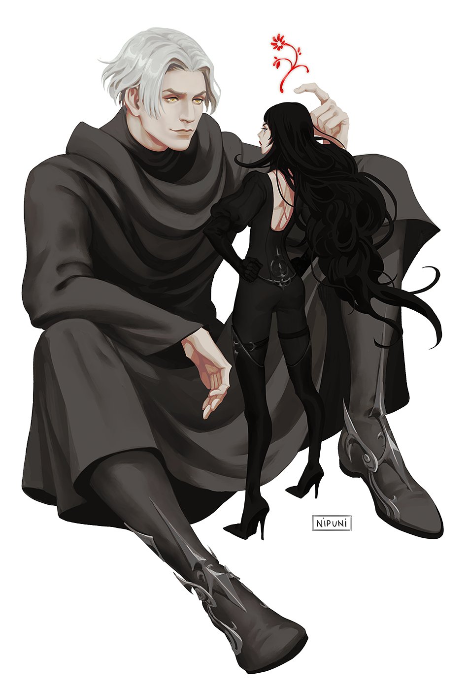 Nipuni Something Silly He Is So Much Bigger Than Her Now But She Is Not Impressed Ffxiv Finalfantasyxiv Shadowbringers Emetselch Wol エメトセルク T Co Jt0eers0sh Twitter