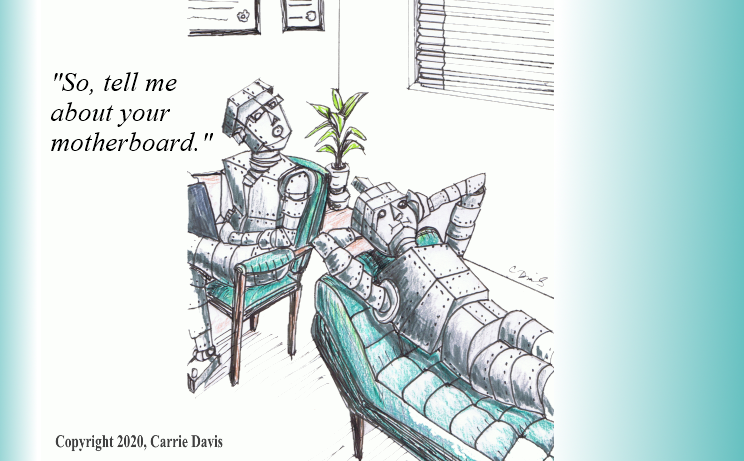 datadecisioning's tweet photo. Robots have feelings too. Maybe. 

Original Data Decisioning leader card here: https://t.co/h8iwOo6ng5 https://t.co/9jYt6gWCLO