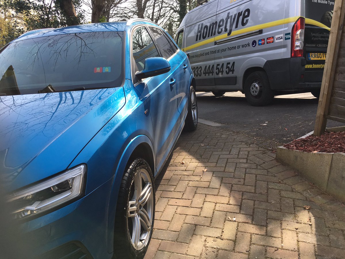 HometyreSheff's tweet photo. 4 New @Pirelli PZeros on this #audi Q3 in #ranmoor #sheffield transaction completed through the window! #coronavirus #StayHomeSaveLives https://t.co/qC4afRlrEC