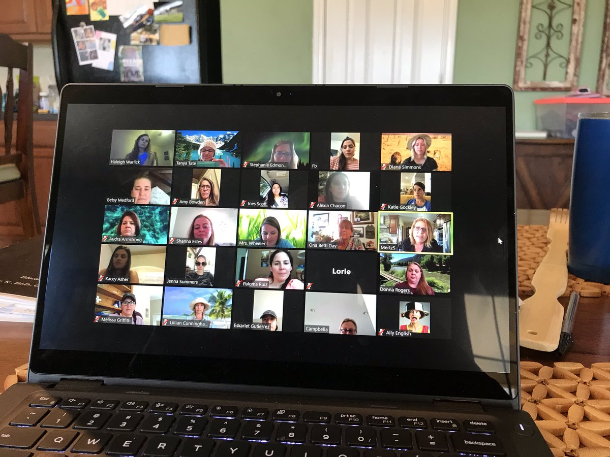 DrTate_Blanco's tweet photo. Faculty meeting...I MISS my staff so much. They are amazing &amp; I am so grateful for each of them.We pretended we were somewhere we loved (me...Canada) &amp; shared celebrations, prayer requests, &amp; awarded new HawkOLades...#herffhawks #dreamjourneylegacy #weareboerneisd https://t.co/OnFzWSYdRd
