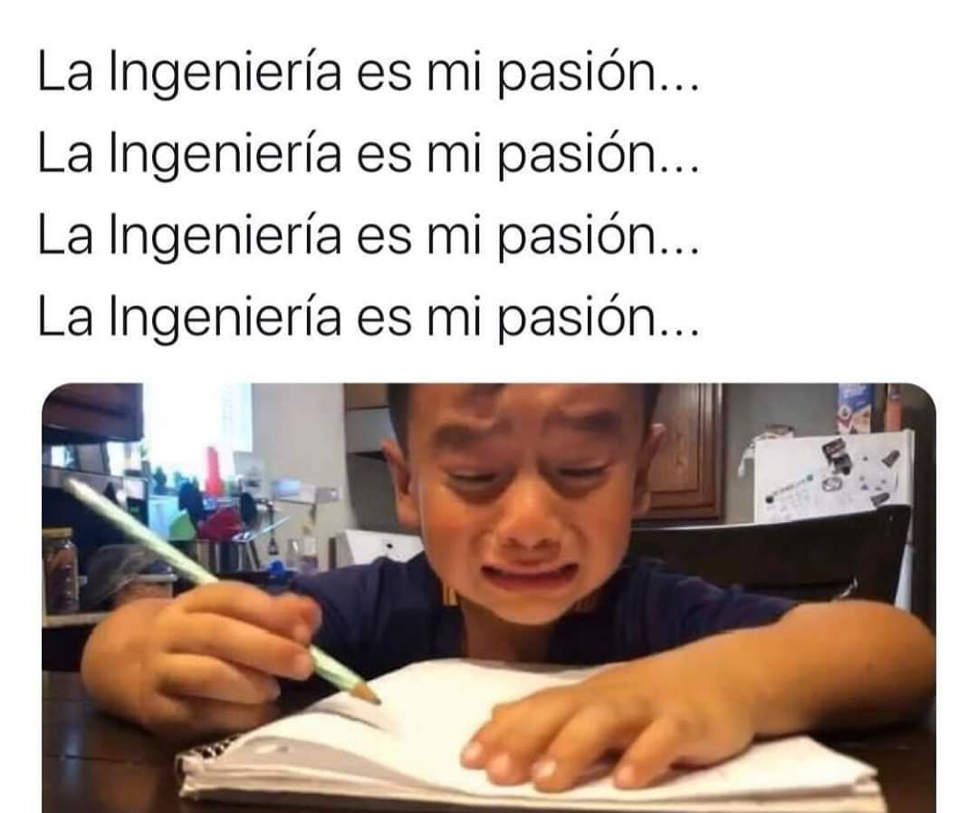 ColMexIngCiv's tweet photo. Todos en algún momento 😂😂😂
#ingenieriacivil https://t.co/JYC6poNUGD