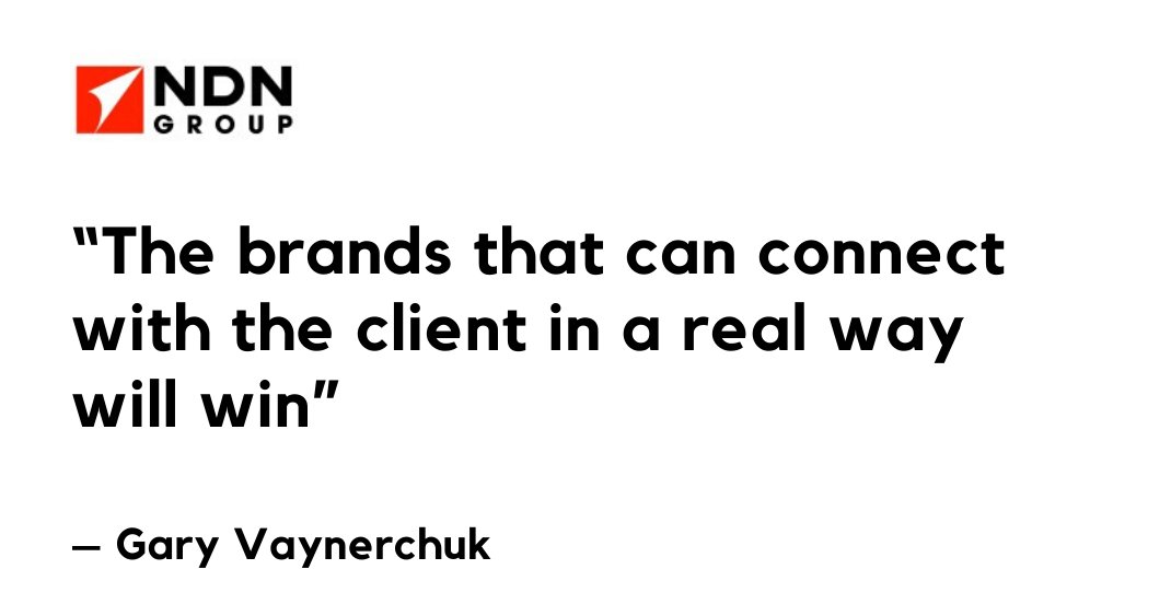 NDN_Group's tweet photo. Did you know? More than 90% of people feel an emotional #connection with #brands they purchase from. Do you feel like you connect with your customers? #NDNGroup #DigitalTransformation #DigitalMarketing #Branding https://t.co/qFPzhgtLTA