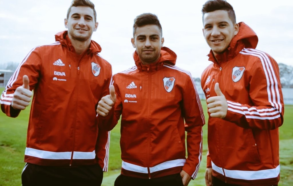NachoMatteuzzi's tweet photo. Se divertian, era un dupla letal, salieron campeones, disfrutaban jugar ante Boca. Uno de los mejores tridentes que tuvo River. Tal es asi, que Alario sigue siendo el goleador de la era Gallardo. Locura👏 https://t.co/wXDSsgySk6
