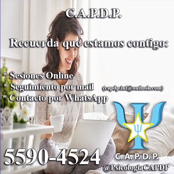 PsicologiaCAPDP's tweet photo. Seguimos poyandote #capdp #COVID2019 #QuedateEnTuCasa #psicologionline 
Sigue todas nuestras redes sociales @PsicologiaCAPDP https://t.co/cauHQYCYkl
