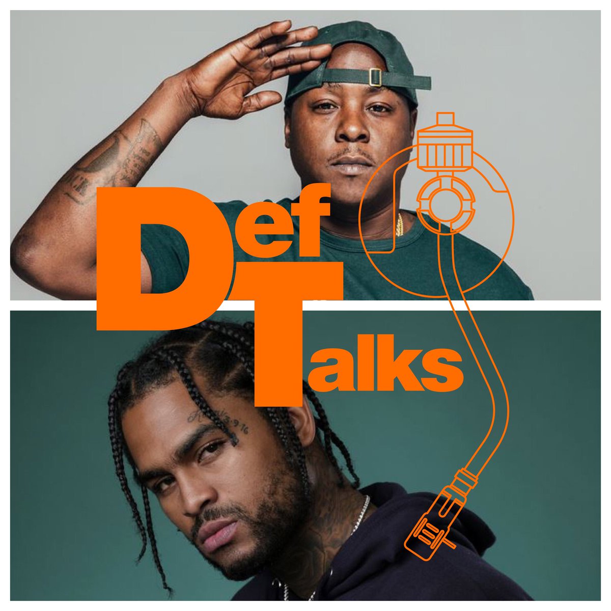 defjam's tweet image. First episode of Def Talks is happening NOW on @Therealkiss Instagram Live with special guest @DaveEast! Go check it out ‼️ #DefTalks
