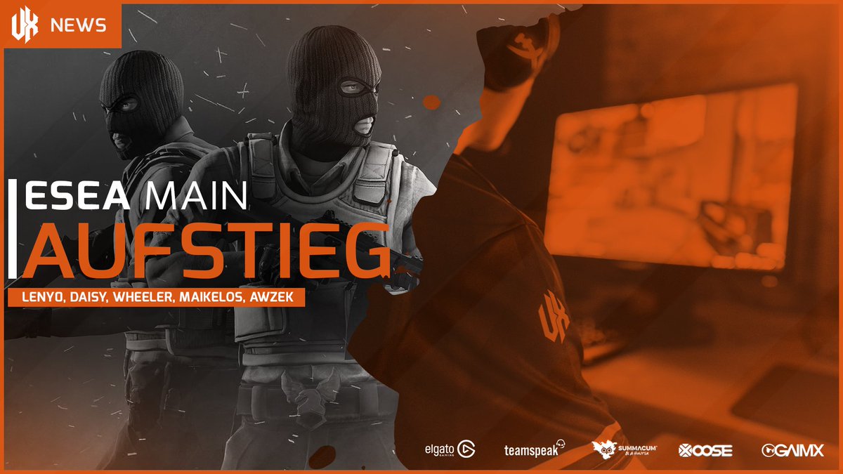 BauMiUX's tweet photo. AUFSTIEG IN DIE ESEA MAIN! 🇪🇺
Mit 2-1 setzt sich #UXCSGO gegen @Allround_PC durch!

99Damage Playoffs können somit auch kommen 👀 #uXARMY https://t.co/olLog1DcJ8