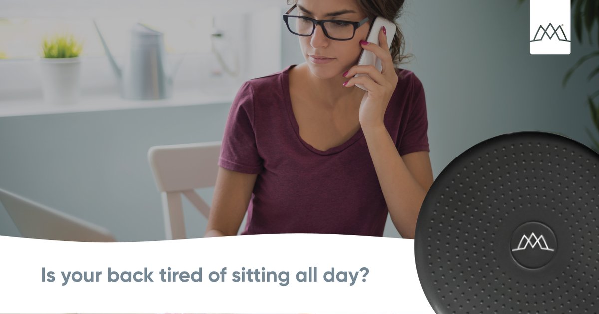 Max_Living's tweet photo. 💡Make sitting an active experience with a MaxLiving Wobble Cushion! Add to any chair to wobble while you work.
💯 Help strengthen your core, improve balance, and upgrade your working from home experience.

https://t.co/SGpz3nf6pG
#HealthyLiving #MaxLiving #healthyspine https://t.co/7NGv0tmvTK