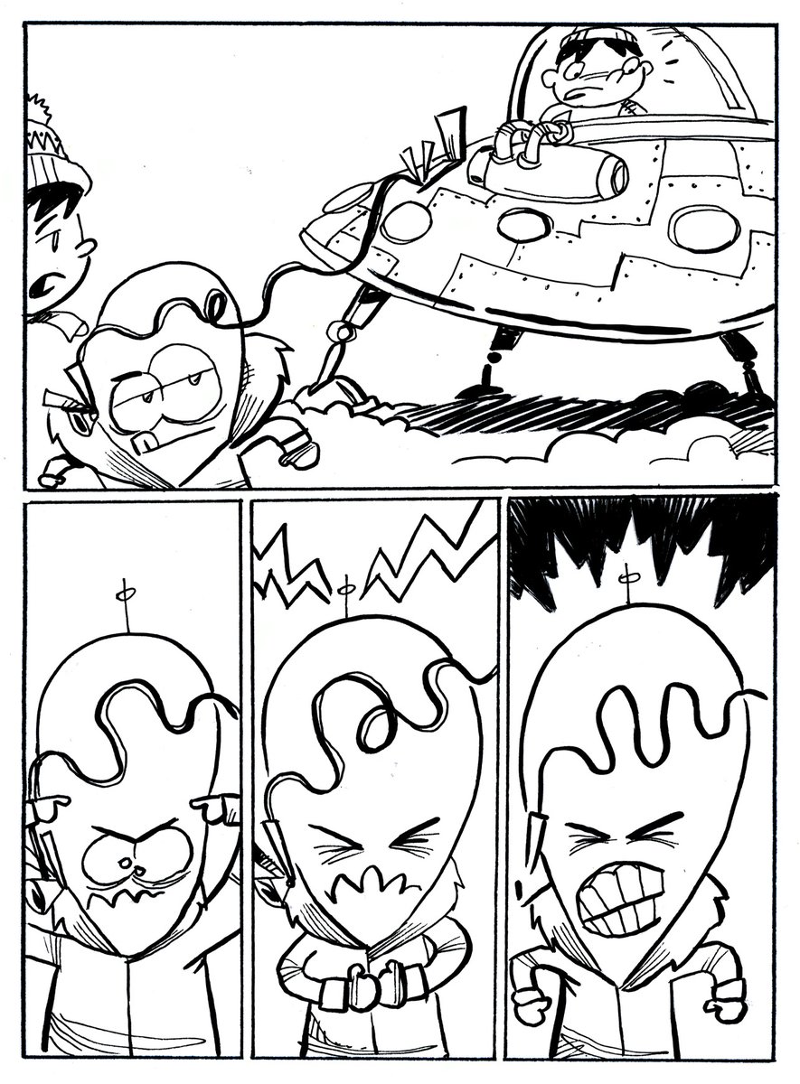 DaveWhamond's tweet photo. Okay, kiddos! Here's the next round of coloring sheets to bust the boredom. These are black &amp; white versions from my Alien Nate book. I've already colored them but let's see what you can do. Hope you have a blast! #stuckathome #BoredomBusters #SocialDistancing @KidsCanPress https://t.co/Bhpnt2AzsJ