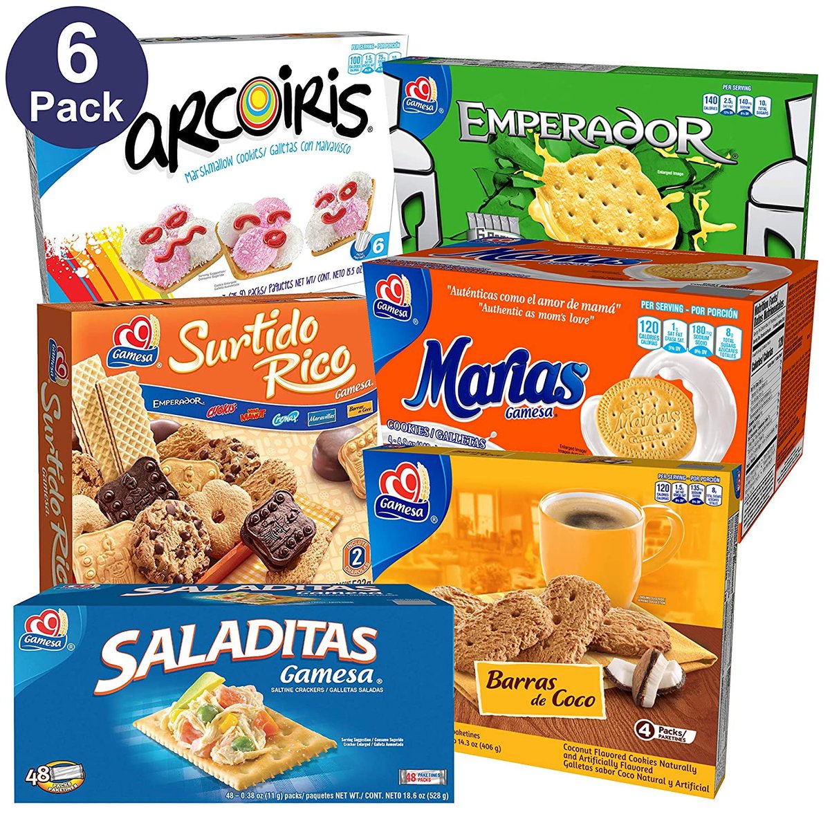 #Gamesa Fiesta Holiday #Variety #Pack #Cookies #Crackers, (6 Pack) - https:...