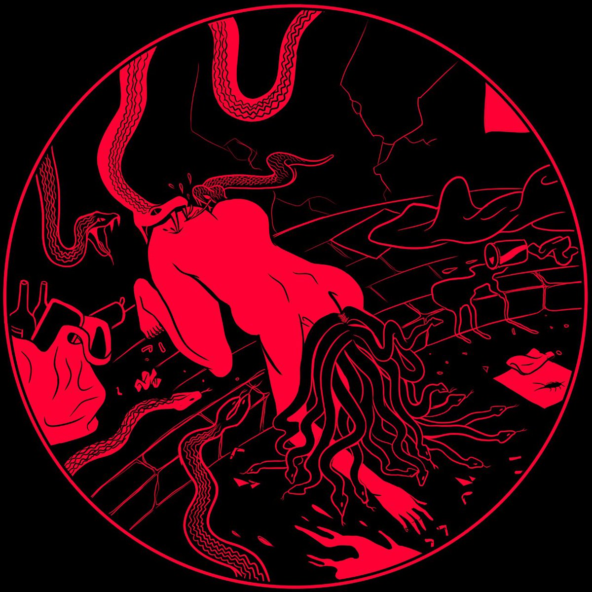 Erotic drawing done years ago now. The more I get old the less I can be bothered to draw clean shit like that!