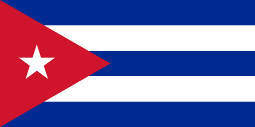 Cuba. 7/10. Designed in 1849 but not officially adopted until 1901. The blue represents the divisions within Cuba at that time, the white purity of ideals; the red, red for the blood and courage. The star was the new state that should be added to the United States.