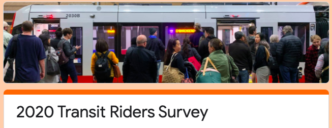 SFTRU's tweet photo. Want to shape the future of transit but can't go outside? 

Take our survey today and make your voice heard!
https://t.co/Blg0GNdIHL https://t.co/qCCUjOQage