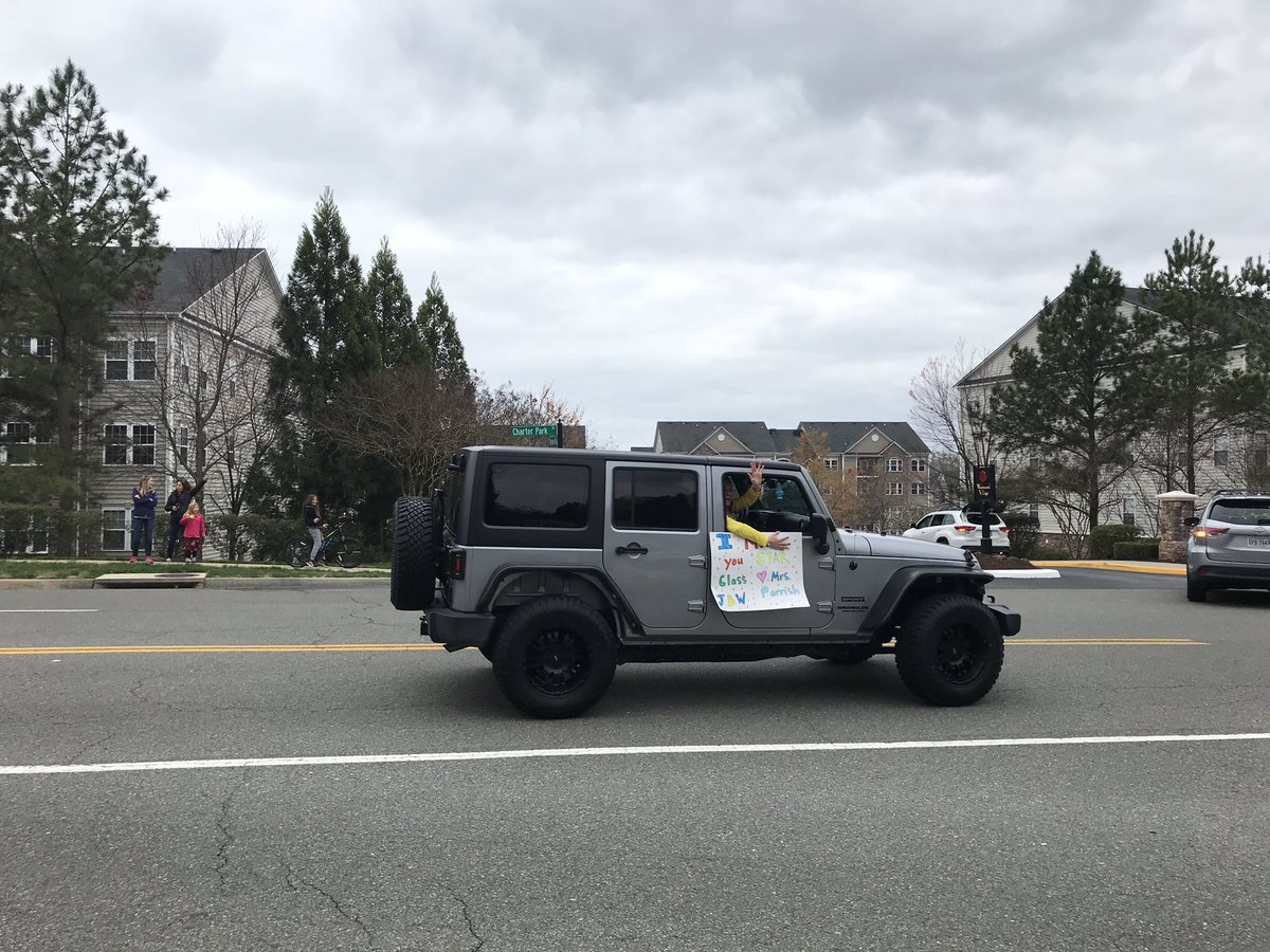 The <a href="/JBWatkinsES/">JB Watkins ES</a> parade through the neighborhood was just what we needed to lift our spirits &amp; feel JBW love! Thank you, Ts, admin, &amp; staff! <a href="/JbwCounselors/">JBW Counselors</a> <a href="/JBWPrincipal/">Debbie Weatherford</a> <a href="/JBW3rdGrade/">Third Grade</a> <a href="/JBW1stgrade/">JBW1stGrade</a> <a href="/teachheatherp/">Heather Parrish</a> <a href="/Yolango3rd/">Dianna Yolango</a> <a href="/Sheehan5th/">Sheehan 5th grade</a> <a href="/AWilson5th/">Ashley Wilson</a> @jsalley1stgrade <a href="/AprilMaurer4/">April Maurer</a>