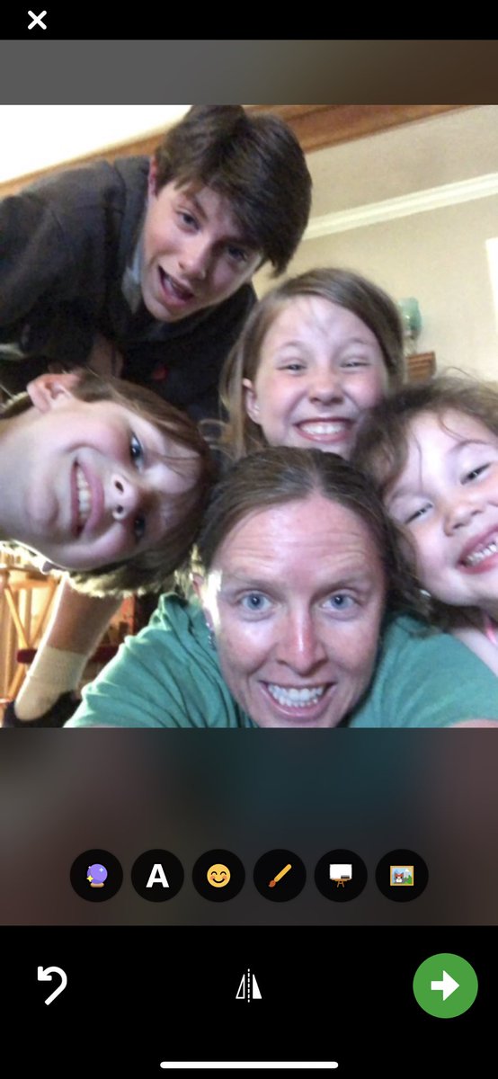 When your nieces and nephews help you with a flip grid trial, it ends with a selfie ❤️