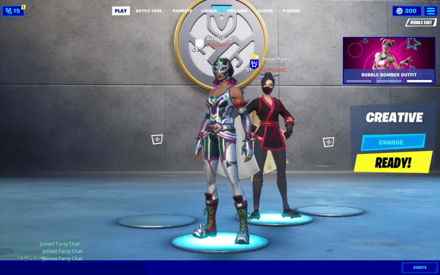 PyroxVisuals's tweet photo. My new Duo partner @xShaail. We will grind arena together
and we'll rekt each other in creative. #KuttreTheGangGang #PEConTop https://t.co/7FKjtuQoC5