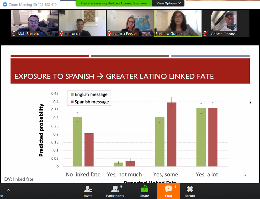 realMABarreto's tweet photo. HUGE CONGRATS to DOCTORA @_BarbaraGomez of @UNMPoliSci for defending her dissertation today, via Zoom.  (And thanks to her chair #GabeSanchez @UNMSocialPolicy) Easily one of the strongest and best argued dissertation defenses I have participated in.  Best of luck in Nebraska! https://t.co/9zI9DI0AWl