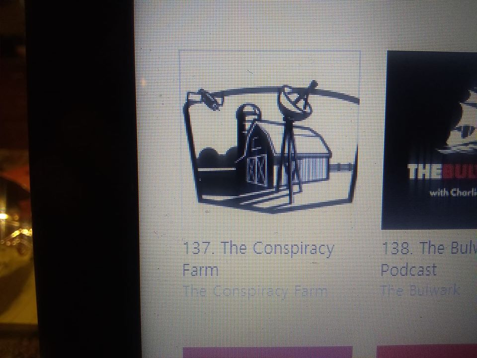 ConspiracyFarm1's tweet photo. BIG UPS TO The Conspiracy Farm!!!! Bringing The Heat! Coming in #137 in "THE NEWS" category on iTunes!! THANK YOU, FRIENDS, FAMILY AND FARMERS!!
#SUPPORTTHEFARM #SUPPORTTHESPONSORS
https://t.co/7UP75jfQir https://t.co/aZTzfxU6kq