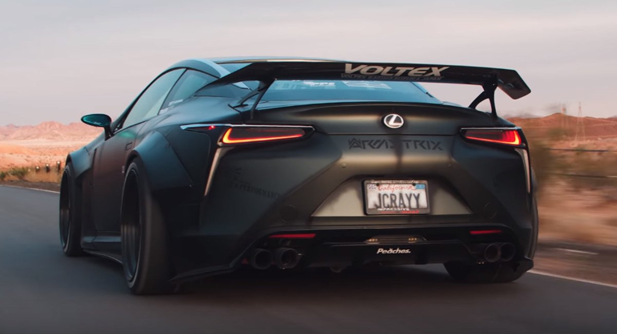 Matte Black Lexus LC500 From Liberty Walk Looks Like A Real Batmobile
ow.ly/dtZQ50yTgdf