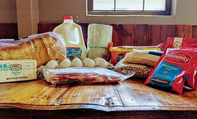 Need groceries? Grayze has you covered! Go to GrayzeOnGrayson.com and click "Order Now!" We have a limited supply, first come first served and we'll restock asap.

1 Gallon of Milk, 1lb butter, 1lb beans, 1lb rice, 1lb bacon, 1loaf of bread, 2small packs of coffee, 1pack…