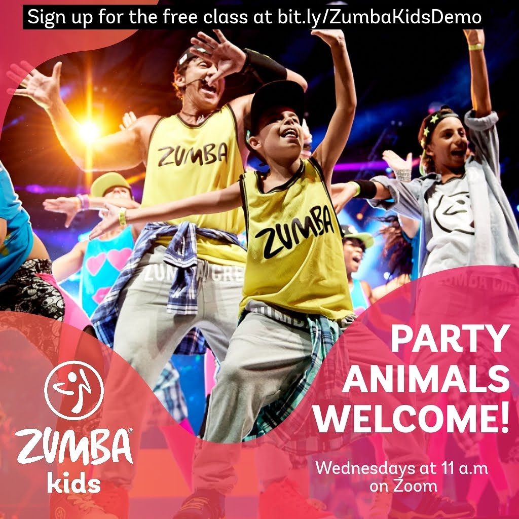 Have kids ages 7-11? Have them join us for 45 minutes of active games, world dance and culture. Sign up for the free classes at bit.ly/ZumbaKidsDemo #zumbakids #movatiathletic #keepkidsmoving #keepkidsengaged #activelearning #kidsfuntime