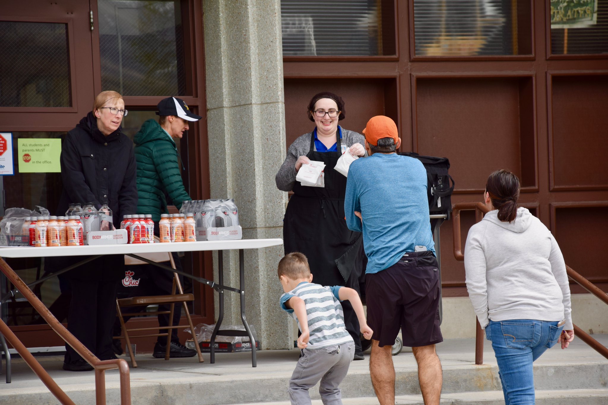 Granite School Dist. on Twitter "Thank you, ChickfilA, for providing sandwiches to our