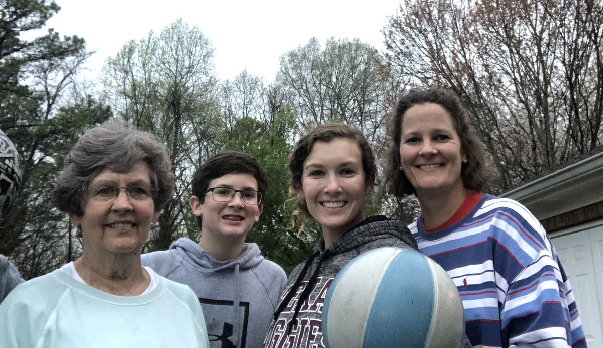 coachksh's tweet photo. My good thing?  Being outside between rain showers for a friendly game of HORSE. #RISECleveland @clevelandhightn @freshmenraiders https://t.co/cKsgk4M26k