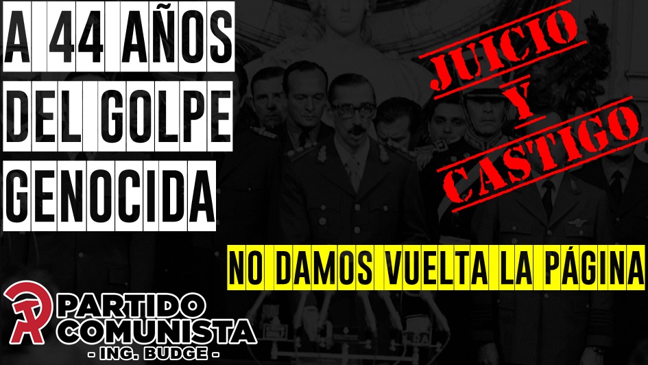 PC_FJC_BUDGE's tweet photo. #24M | ¡NO PERDONAMOS, NO OLVIDAMOS, NO NOS RECONCILIAMOS!

¡Contra la impunidad de ayer y de hoy!
¡Por la libertad y repatriación de Facundo Molares!
¡30.000 compañerxs detenidxs desaparecidxs, presentes! https://t.co/QmRdMO598T