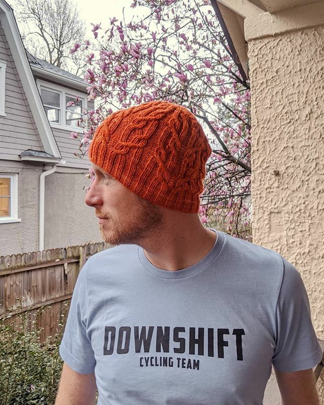Day 83: Finished the hat I was making for <a href="/mattmckimmy/">Matt McKimmy</a>. The yarn is from our trip to Bend, Oregon last fall.
.
.
#365photoproject #knitting #knit #knittersofinstagram #yarn #knithat #knitcables ift.tt/2xpYUrW