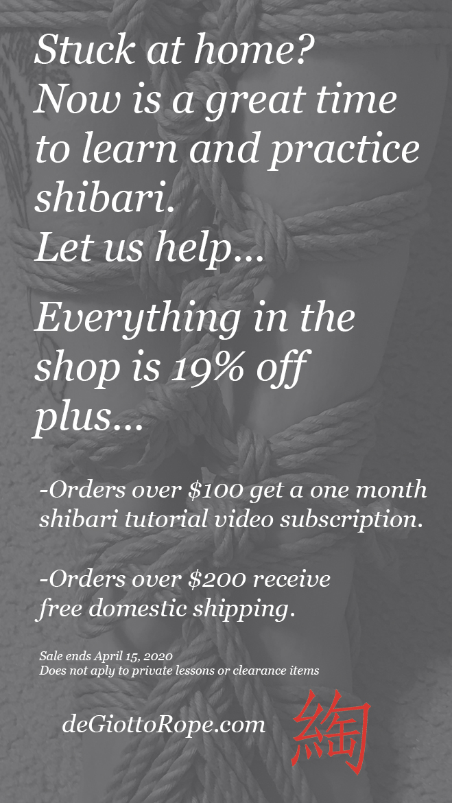 deGiottoRope's tweet photo. 19% off everything.  Free videos.  Free Shipping - https://t.co/6BRT9yRmKf https://t.co/HB8CV3ax4E