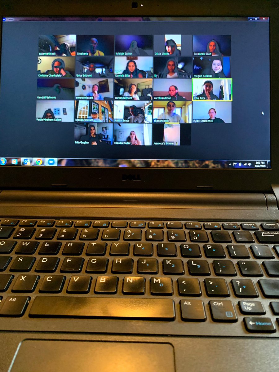 GoucherSoccer's tweet photo. These guys 💙💛 staying connected however we can! https://t.co/YNWRuipEme